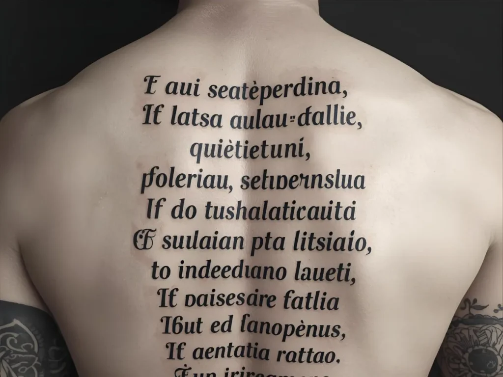 Artistic & Poetic Italian Phrases for Tattoos