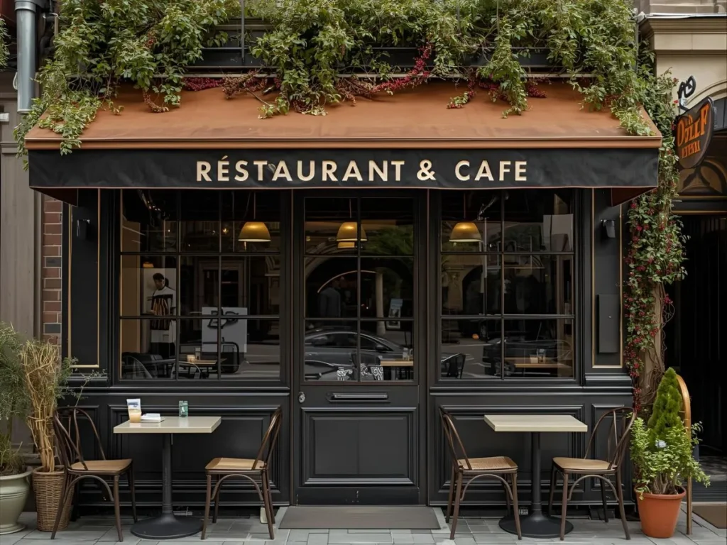 At Restaurants & Cafés