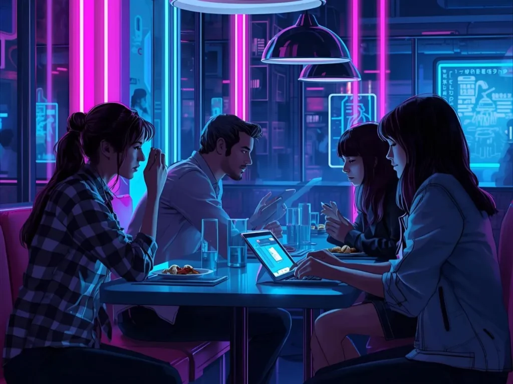 Dining and Ordering Food