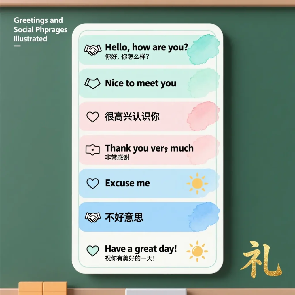 Essential Greetings and Social Phrases 