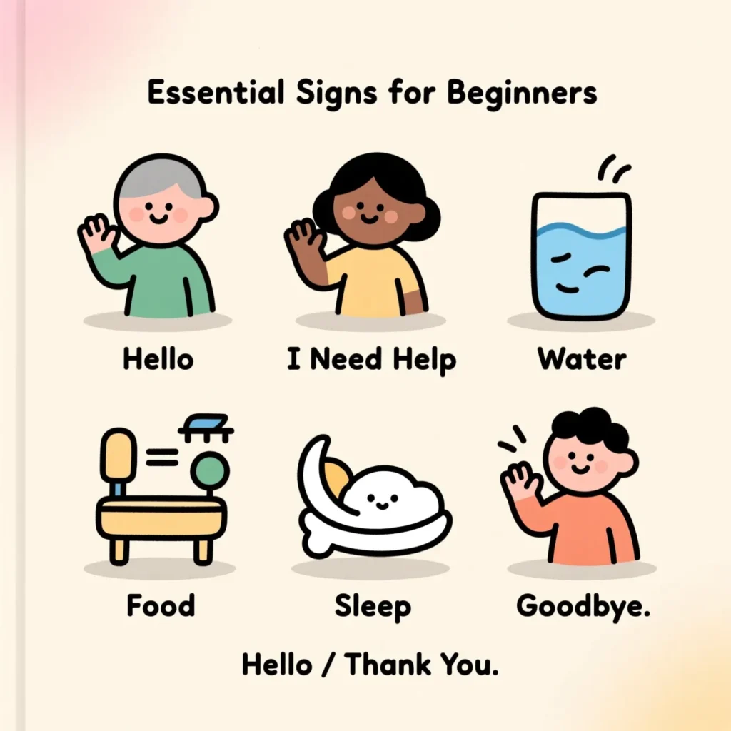 Everyday Essential Signs for Beginners