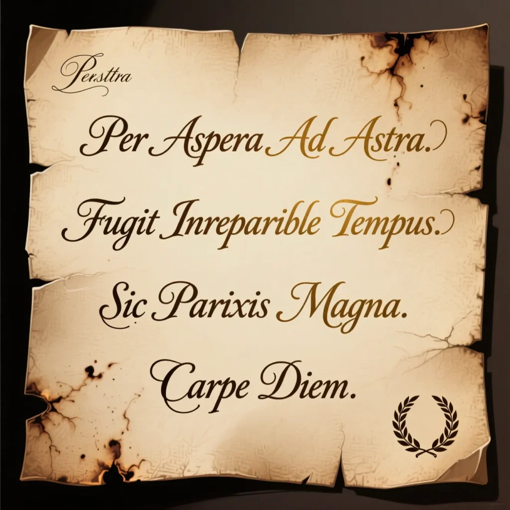 Inspirational Latin Phrases for Tattoos