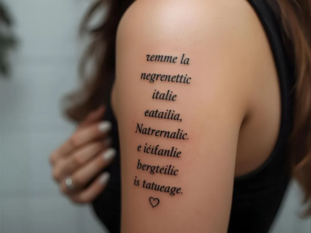 Romantic Italian Phrases for Tattoos