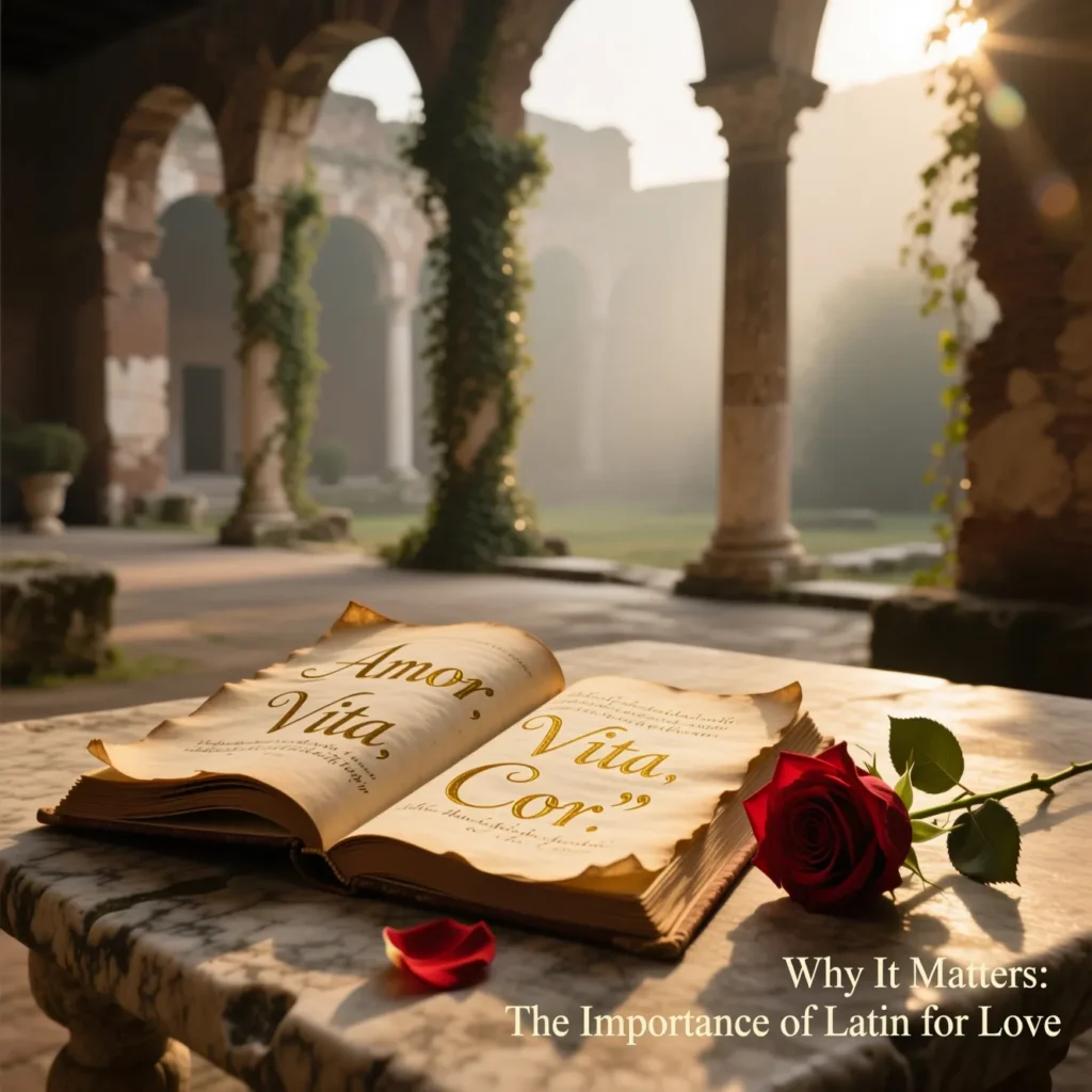 Why It Matters: The Importance of Latin Phrases for Love