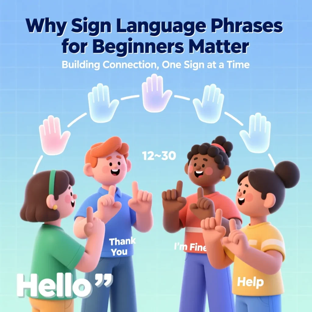Why Sign Language Phrases for Beginners Matter