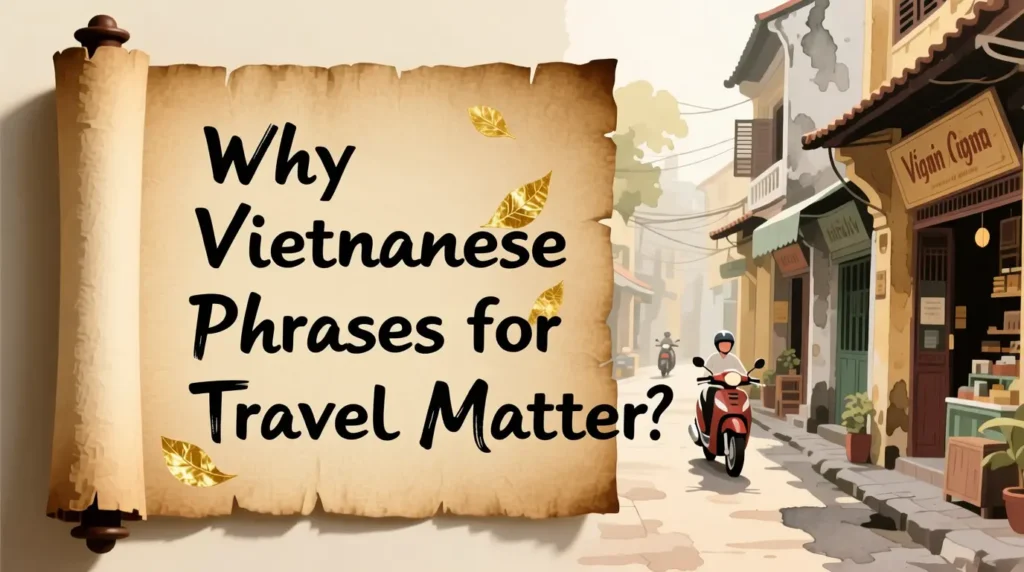Why Vietnamese Phrases for Travel Matter