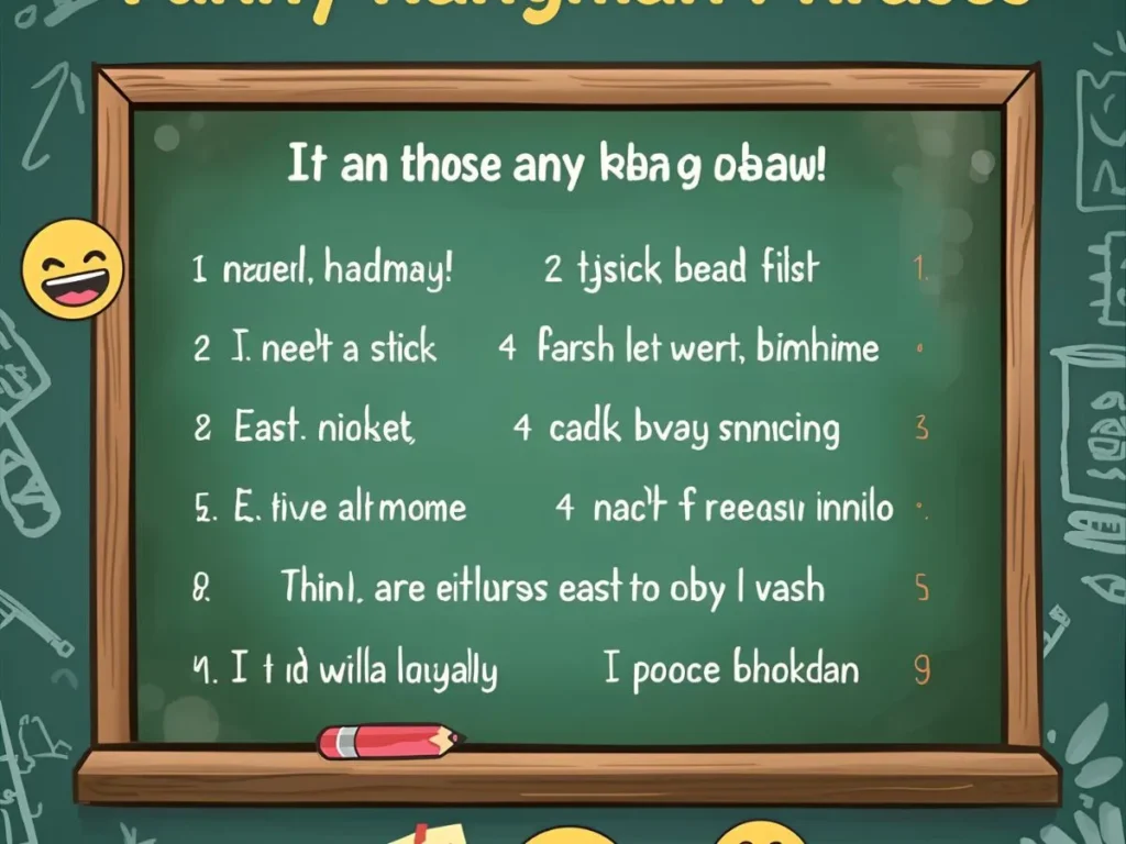 Funny Hangman Phrases