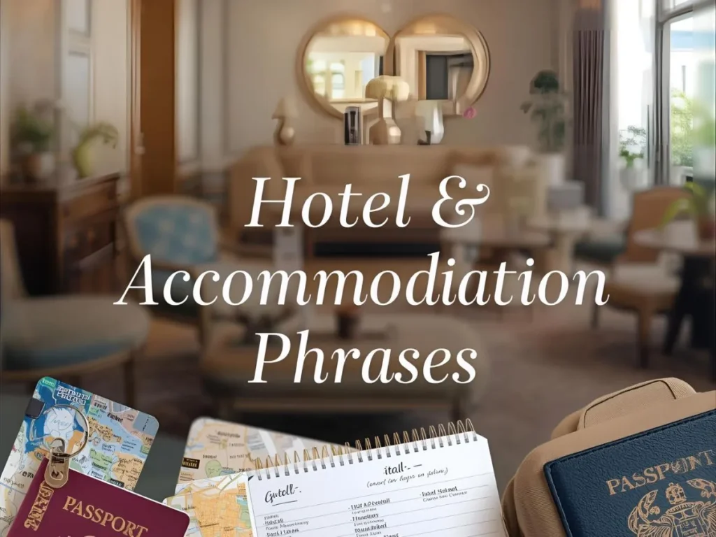 Hotel & Accommodation Phrases