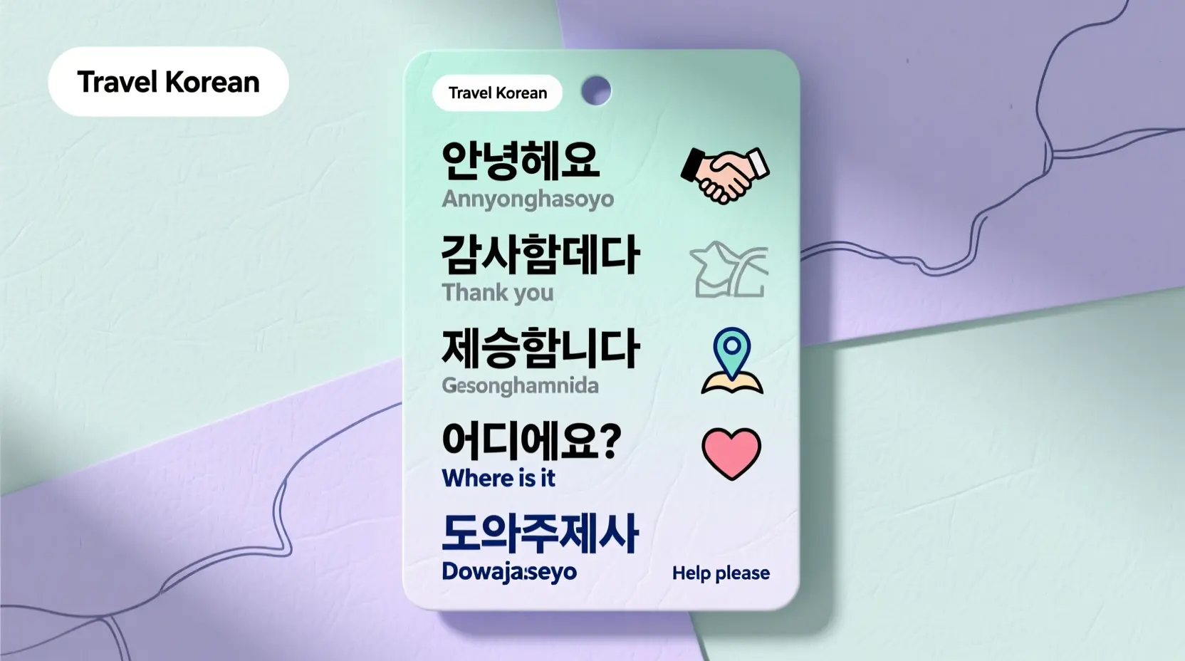 Top 50 Basic Korean Phrases For Travel To Make Your Trip Easier