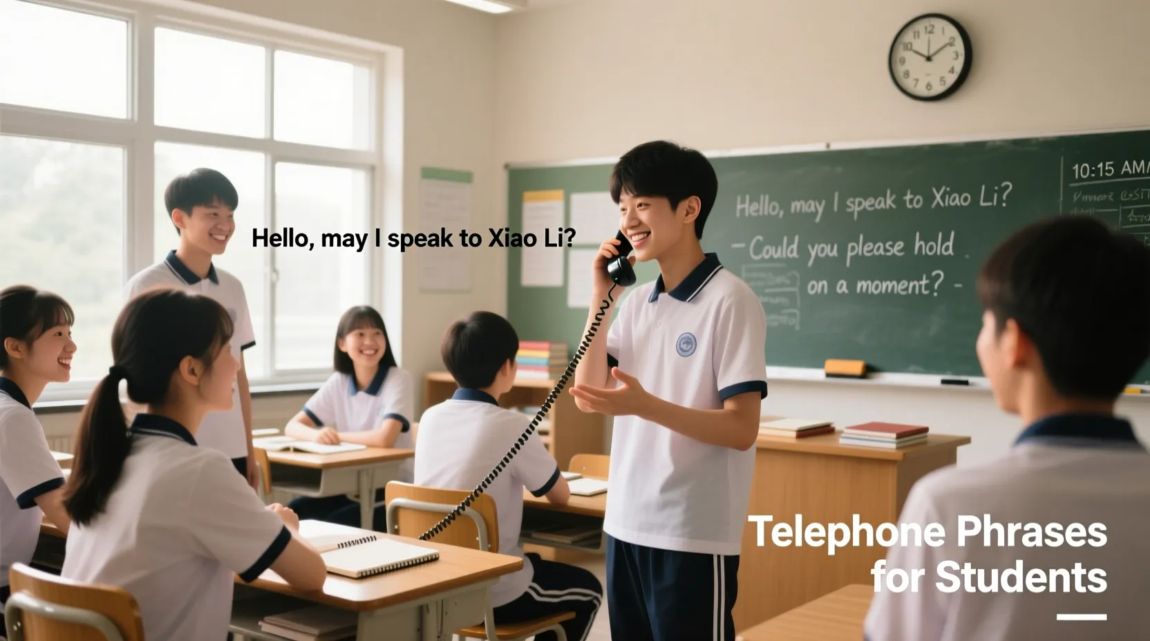 Telephone Phrases for students